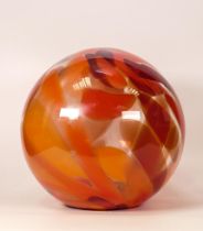 Large Mid Century Murano Type Glass Orb, height 25cm