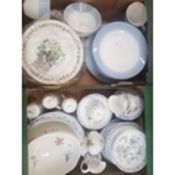 A collection of mixed ceramic items to include Royal Doulton Conniston pattern tea and dinner ware
