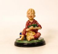Kevin Francis Small Artist Proof Figure of Boy with Presents