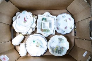 Wileman & Co and Shelley ashtrays and pin dishes (23 pieces)