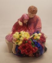 Royal Doulton figure 'Flower Sellers Children' HN1342, factory seconds.