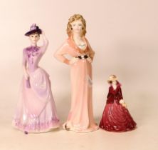 Coal port lady figures to include Greta, High Style and Leona (3)