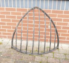 Cast Iron Corner Hay Basket