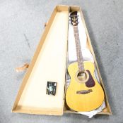Brunswick Acoustic Guitar & Boxed Yamaha Tuner