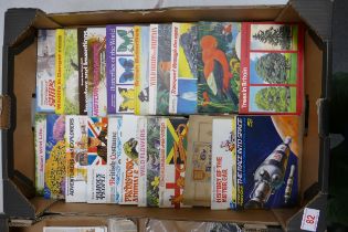 A large collection of mostly complete Brooke Bond Collecctors Card Albums