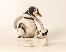 The Frankin Mint Figure Penguin Figure Wow, height 16cm