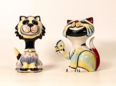 Lorna Bailey Cat with Butterfly & Spaced Out Cat(2)