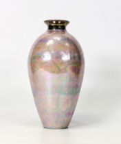 Atkinson-Jones Lustreware Vase, Height: 16.5cm