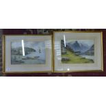 Warren Williams framed prints ( personal prints produced from originals of The Norfolk Broad & Welsh