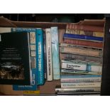 A collection of mainly fishing theme hardback books