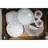 Wileman & Co items to include bread and butter plates patterns 4346, 3484, 9593, 3647, 7924 etc ( 10
