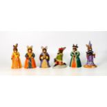 Royal Doulton Bunnykins to include Romeo DB284, Anne Boleyn, Anne of Cleves DB309, Catherine Parr,