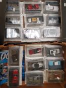 17 007 James Bond Boxed Vintage toy cars from films such as Thunderball & Live and let die etc (2
