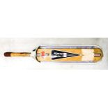 Signed DF Cricket Bat, losses to handle and wear