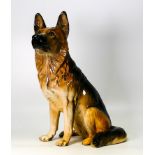 Beswick fireside Alsatian model 2410