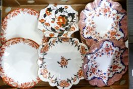 Wileman & Co ( foley) dinner plates to include patterns 9119, 4346, 6376, 6031 together with