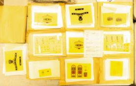 A collection of Wade Transfers / Lithographs including Bells 1994, Pussers Flags, Murphy's ,