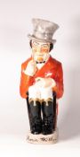 Large Ashtead Potters Limited Edition Toby Jug Johnnie Walker , height 38cm