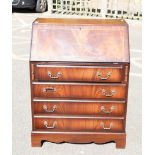 Reproduction Inlaid Bureau , lenth 75cm & height 99cm