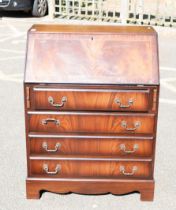 Reproduction Inlaid Bureau , lenth 75cm & height 99cm