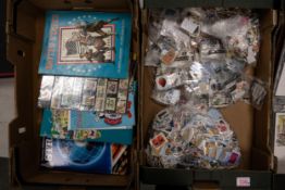 A large collection of Uk & World Stamps (loose & Albums)