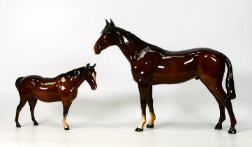 Beswick Bois Roussel 701 together with mare 1812 (2)