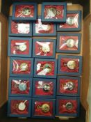 A collection of 17 Pocket Watches from the 'Pocket Watch Collection' (All cased, 17 in total)