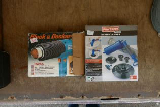 Boxed Drain Cleaner Set & Black & Decker Paint Stripper(2)