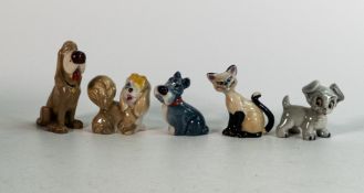 A collection of Wade Lady & The Tramp Whimsies(5)