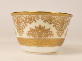 De Lamerie Fine Bone China Set of Exotic Garden pattern 6 Arabic Tea Cups, diameter 6.8cm