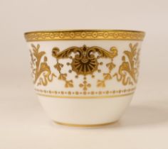 De Lamerie Fine Bone China Set of Renaissance pattern 67Arabic Tea Cups, diameter 6.2cm