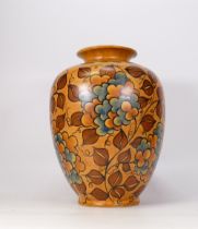 Clews & Co. Chameleon Ware Vase