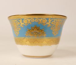 De Lamerie Fine Bone China Set of 7 Exotic Garden pattern Arabic Tea Cups, diameter 6.2cm