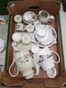 Royal Doulton Bredon Hill Coffee Set, Autumn’s Glory Teapot and Bowls, Royal Doulton coffee cups and