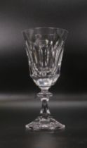 9 Sevres Crystal Glass White Wine Glasses(2)