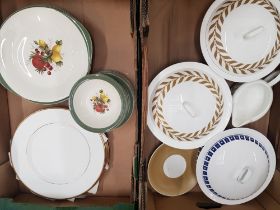 Wedgwood Susie Cooper Cressida, Mercury Tureens and Covent Garden Plates- 2 boxes