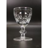 10 Cumbria English Crystal Glass Liquor Glasses