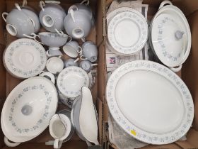 Royal Doulton Lyric Dinner and Coffee Set- 2 Trays