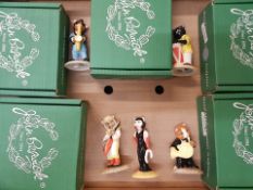 Boxed Beswick catband figures to include Calipso Kitten CC2, Bravuro Brass CC8, 1 Cool Cat CC3, Glam