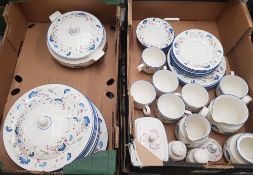 Royal Doulton Windermere Tea and Dinnerware - 2 Trays
