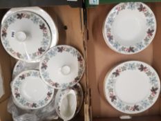 Royal Doulton Camelot Dinnerware- 2 Trays