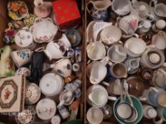 Mixed Collection of Jugs and Collectable Items- 2 Trays