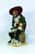 Kevin Francis / Peggy Davies large limited edition toby jug Captain Henry Morgan