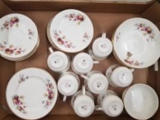 Queen Anne Part Tea Set- 1 tray