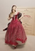 Limited edition Royal Doulton figure Carmen HN3993, with certificate.
