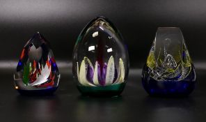 Three limited edition Caithness 50th Anniversary paperweights to include Storm Brewing 50/100, The