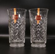 A mixed collection of Quality Cut Glass Crystal Glasses, tallest 18cm(13)