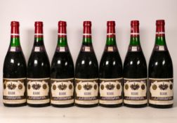 Seven bottles of 1970 F Hasen -Klever Beaune Red Wine(7)