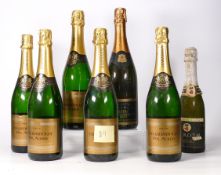 A collection of vintage Sparkling Wines to include Orlando Carrington Brut, Pol Acker Chardonnay &