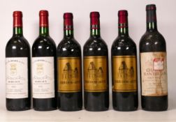 A collection of Vintage Red wines including 1992 Chateau Riderv-Chenu-Lafitte, 1992 Chateau Labory